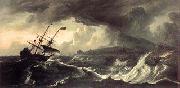 Ludolf Backhuysen Ships Running Aground oil painting artist